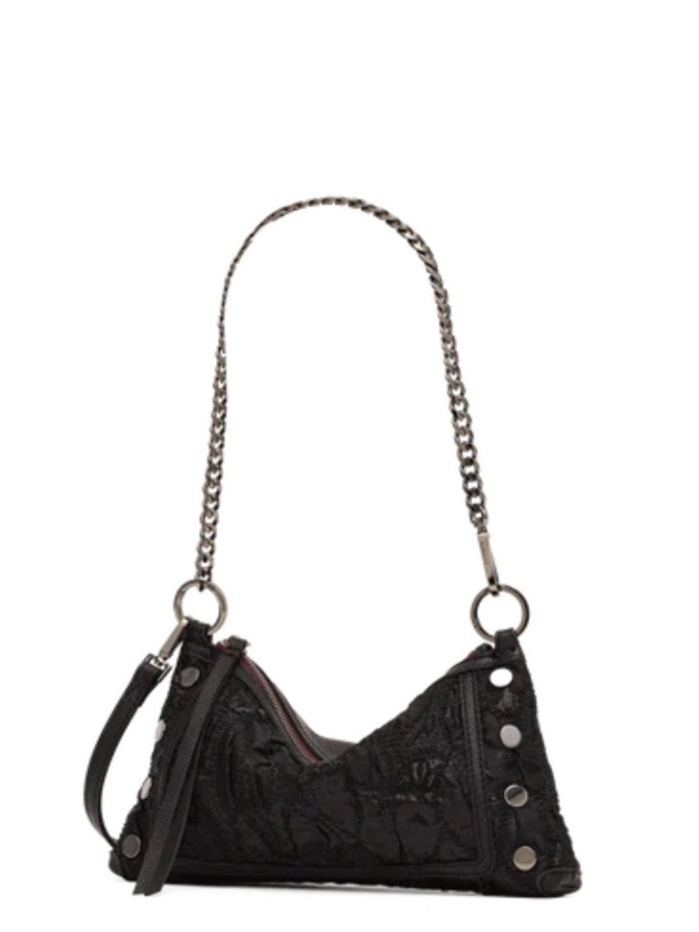 Hammitt Kyle Shoulder Bag in Midnight Marquise with Gunmetal Hardware - Picture 9 of 12